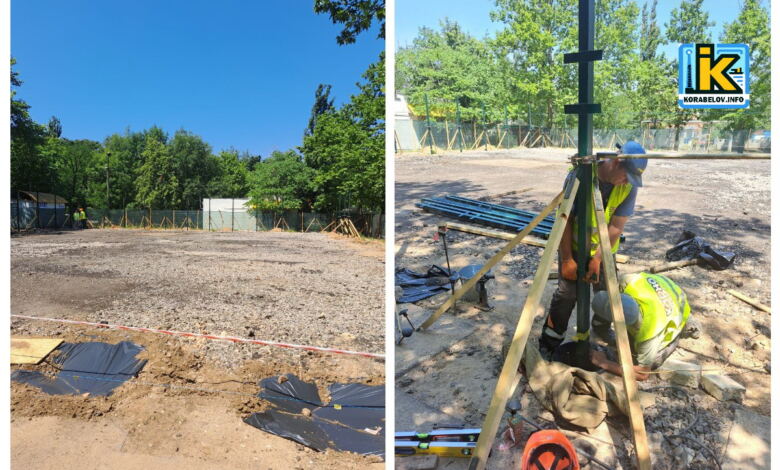 Будівництво спортмайданчиків