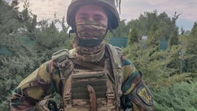 Миколаївський морський піхотинець з 501-го окремого батальйону морської піхоти