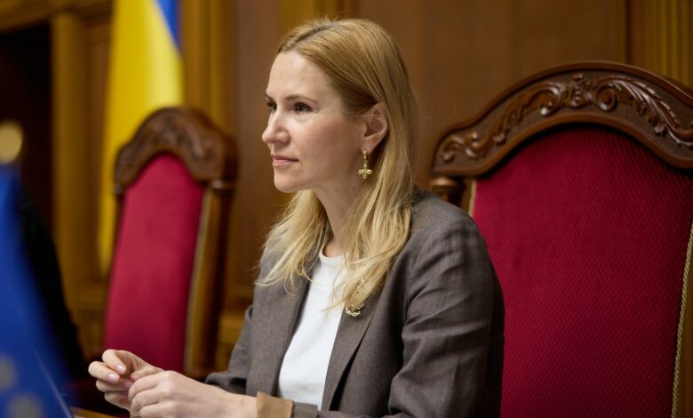 Олена Кондратюк Віцеспікерка Верховної Ради України