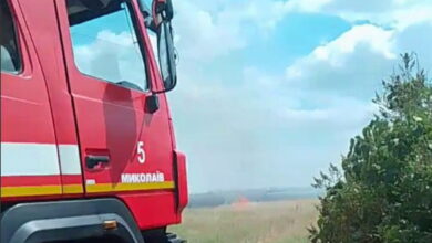 Пожежа на полі