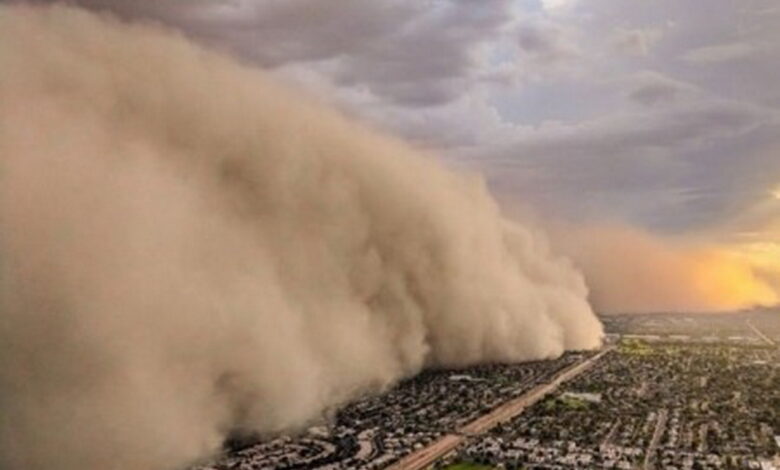 Пил із Сахари