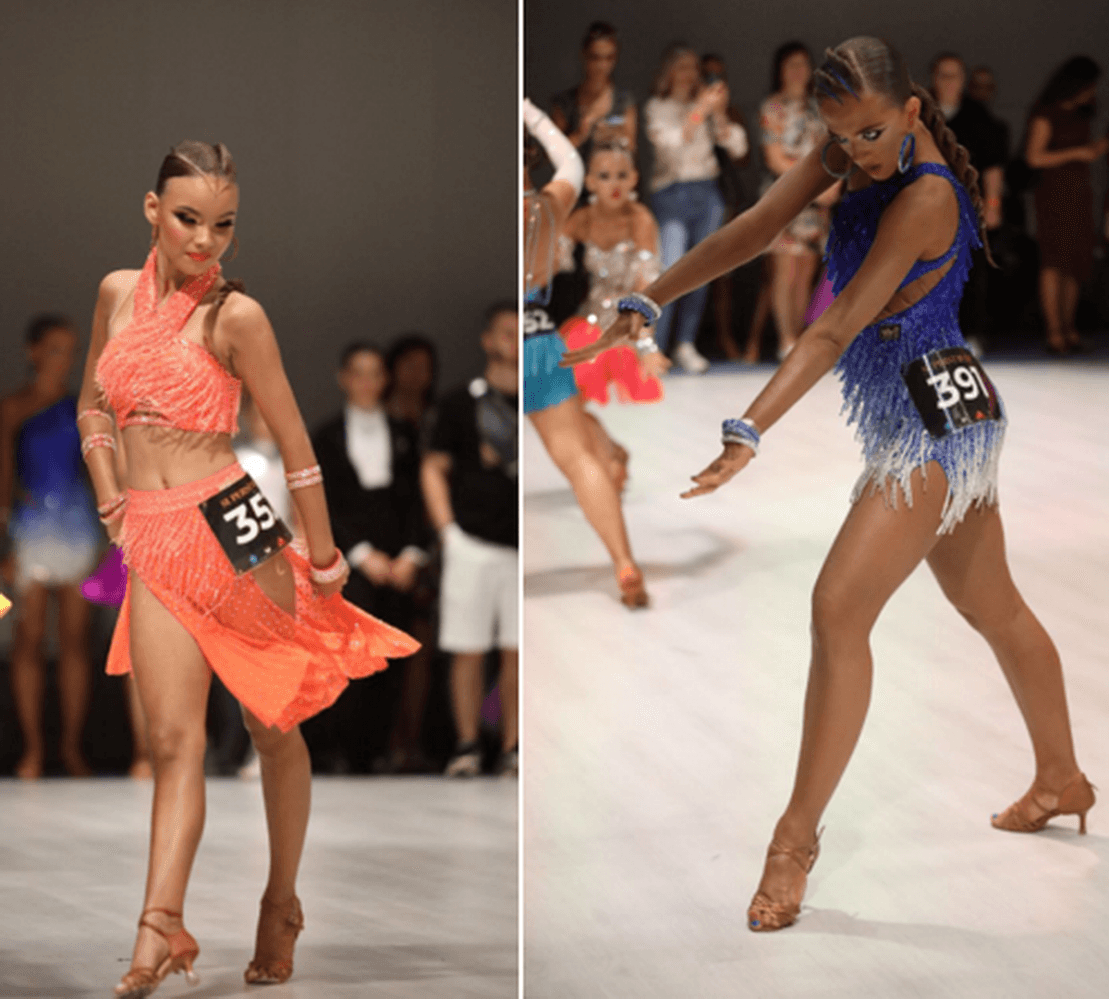 Спортсменки в бальному спорті