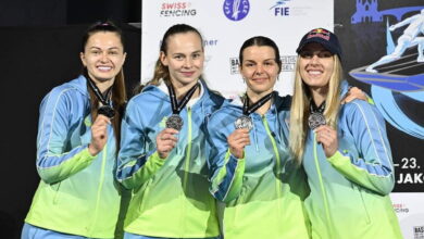 Українські шаблістки - віцечемпіонки Європи