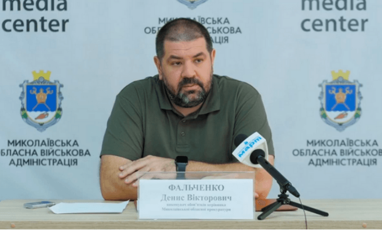 Відбувся пресбрифінг за участі виконувача обов'язків керівника Миколаївської обласної прокуратури Дениса Фальченка