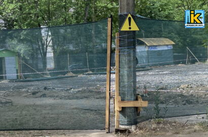 Будівництво спортмайданчиків на вул. Океанівській