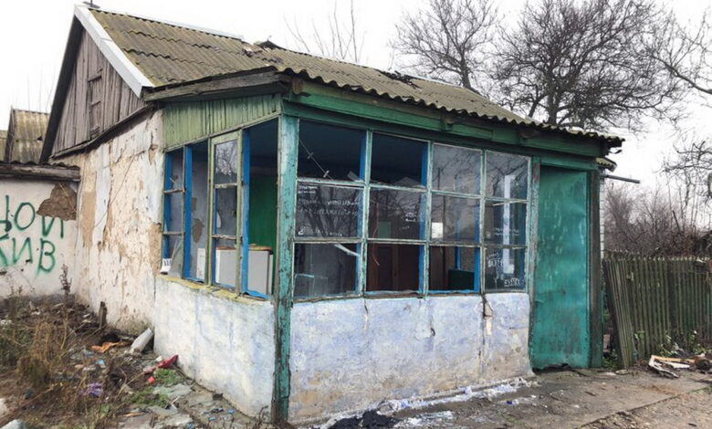 Будинок у селі, в якому жили російські військові, Миколаївщина