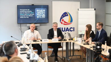 Презентація сайту з моніторингу допомоги від партнерів