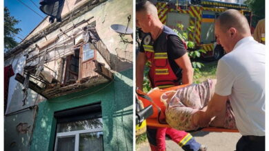 У Миколаєві обвалився балкон