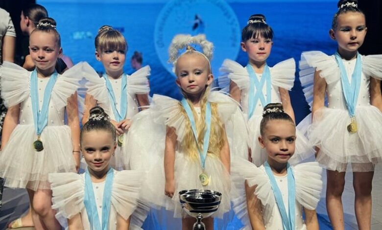 Гімнастки естетичної студії «Flowers»