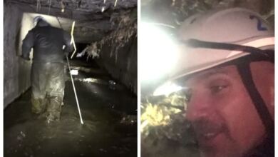 Сєнкевич в зливовому колекторі