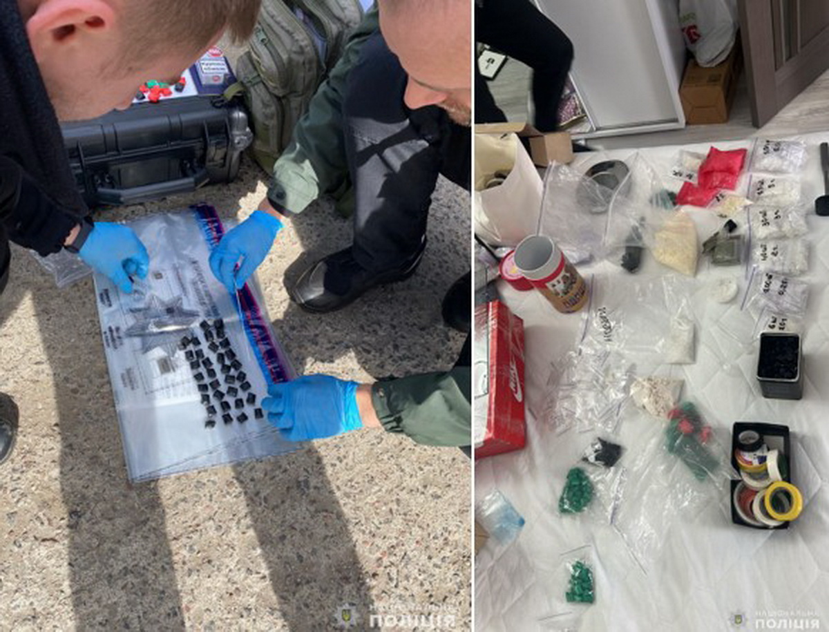 Обшук угрупування що продавали наркотичні речовини