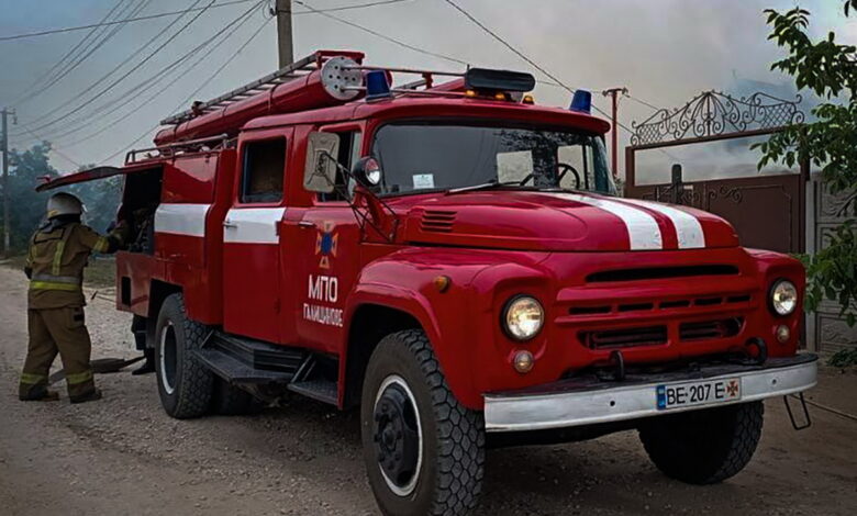 Пожежна машина ДСНС