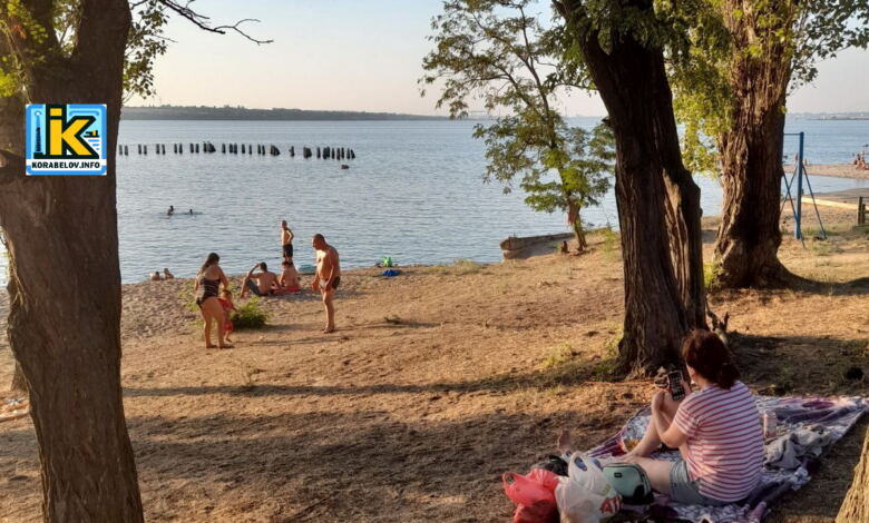 пляж "Чайка" в Корабельному районі