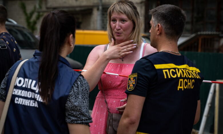 після прильоту ракети в Миколаєві 19.07.2024