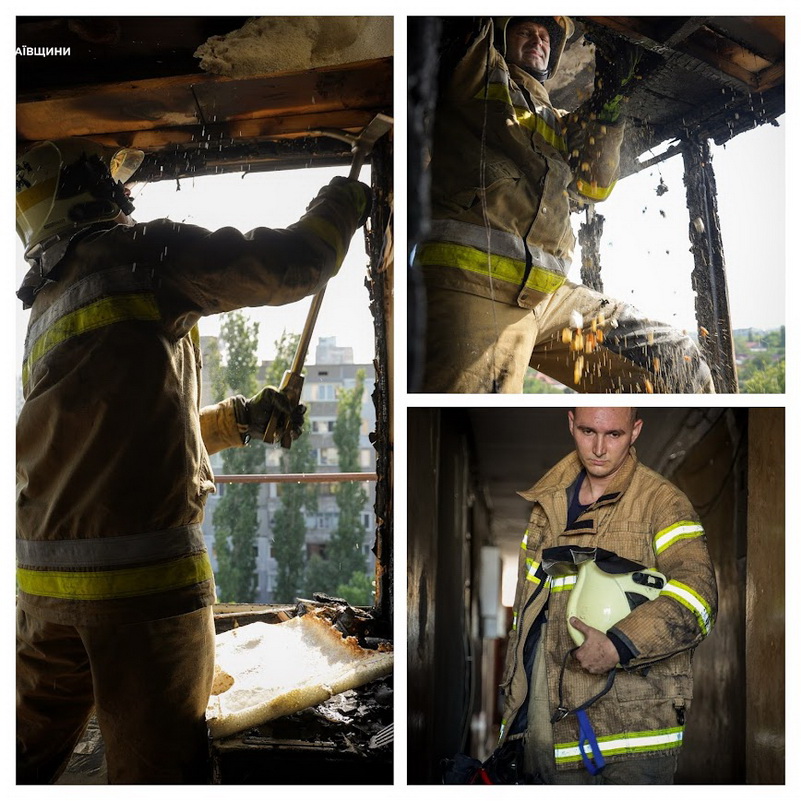 Пожежа по вул. Металургів, 28