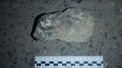 камінь - знаряддя злочину