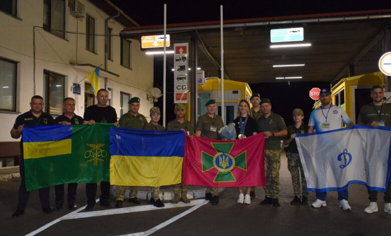 Прикордонники зустріли Ольгу Харлан