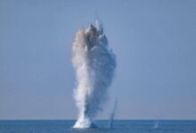 Обстріл акваторії