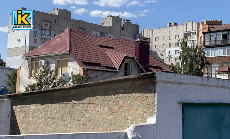 Пошкоджений війною Корабельний район