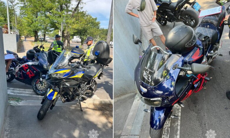 Мотопатруль спіймав водія з підозрілим VIN-кодом