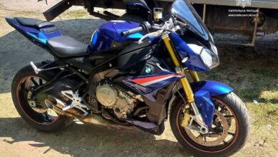 Мотоцикл, який перебував у розшуку