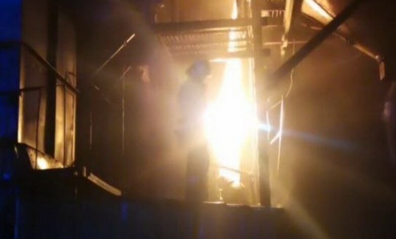 Пожежа в сушильній камері