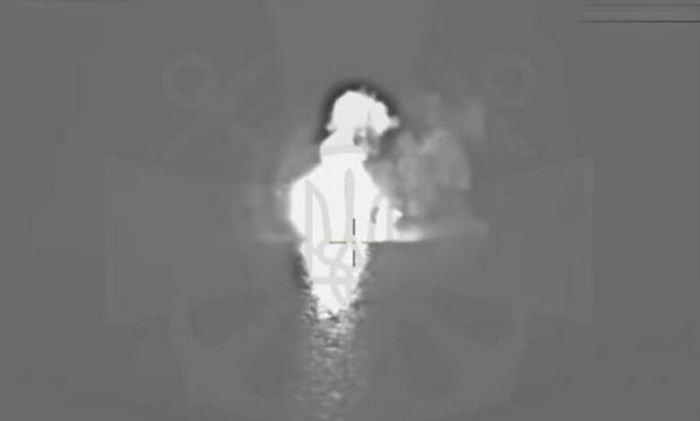 Удар по газовій платформі в Чорному морі