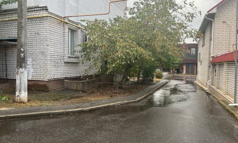 Двір, в якому трапилося поргабування