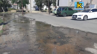 Аварійний витік води на пр. Корабелів