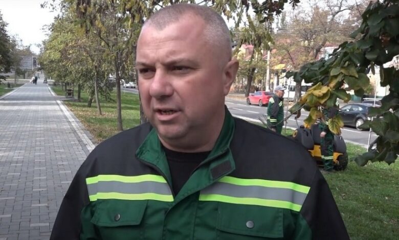 Директор КП "Миколаївські парки" Дмитро Чучмай