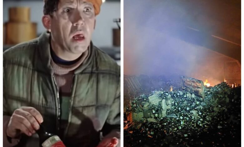 влучення в склад з алкоголем