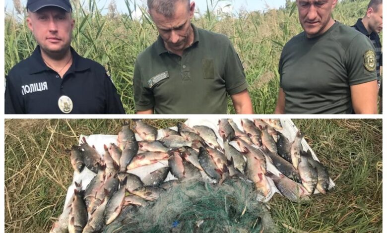 Затримано рибалку-браконьєра