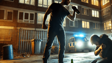 Пляшкою по голові - за зауваження (ілюстрація від ШІ)