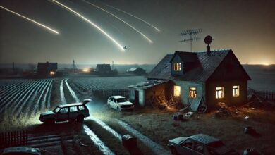 Ворожі обстріли по Миколаївщині (ілюстрація від ШІ)