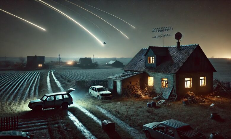 Ворожі обстріли по Миколаївщині (ілюстрація від ШІ)