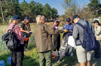 Прибирання сміття в Балабанівському лісі