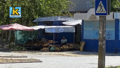 Вулична торгівля на вул. Океановской