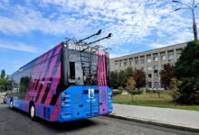 Тролейбус в Корабельному: тестовий рейс