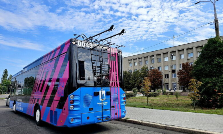 Тролейбус в Корабельному: тестовий рейс