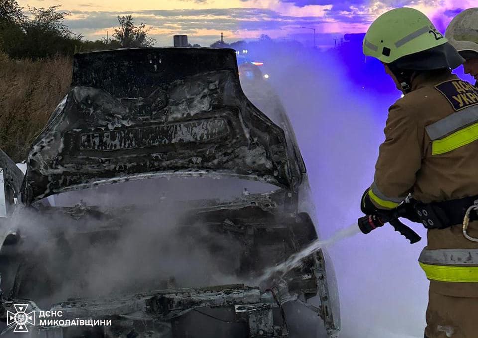 горів автомобіль