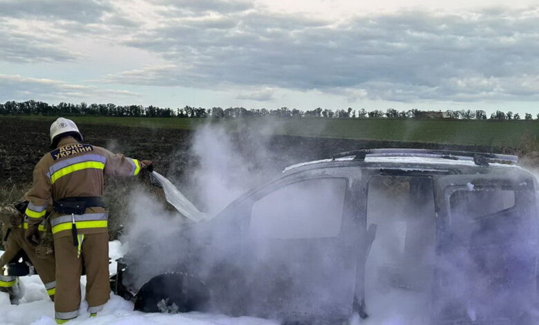 Горів автомобіль