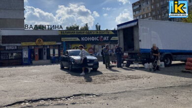 Стихійна торгівля в Корабельному