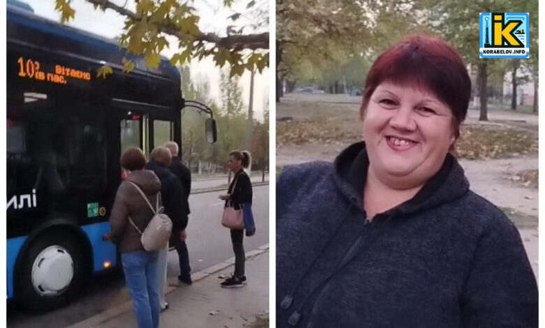 Пасажири в Корабельному районі