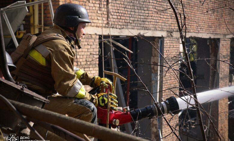 пожежа через обстріл