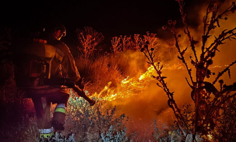 Нічна пожежа