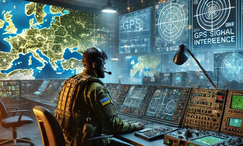 радіоелектронна боротьба (ілюстрація від ШІ)