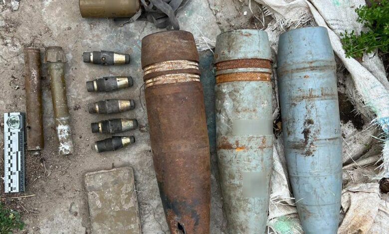 Озброєння, що зберігав затриманий