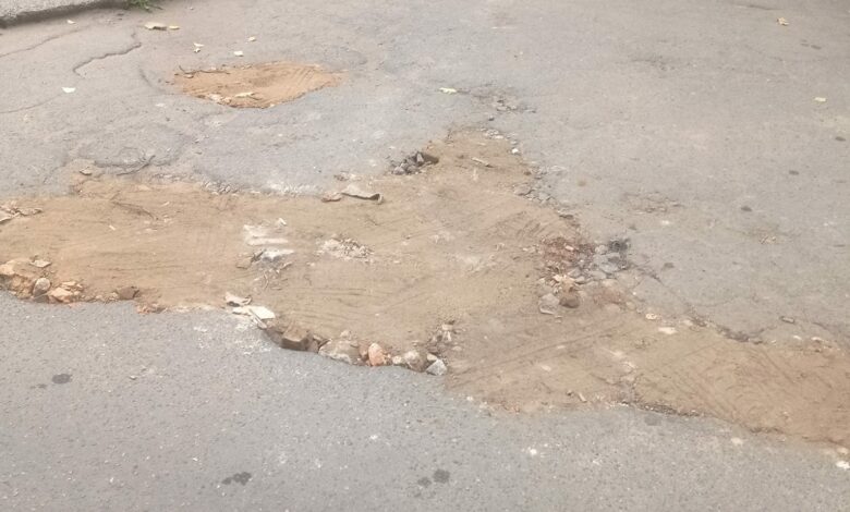 асфальт ями