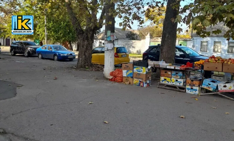 Стихійна торгівля по вул. Металлургов