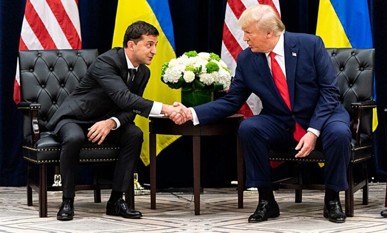 Володимир Зеленській та Дональд Трамп